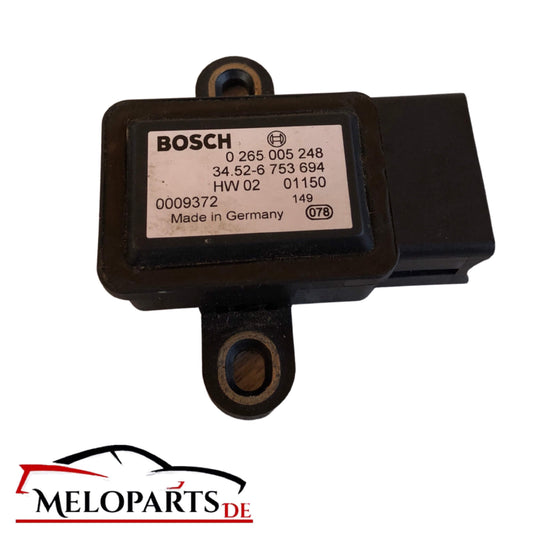 BMW E39 5er Drehratensensor DSC Bosch 6753694